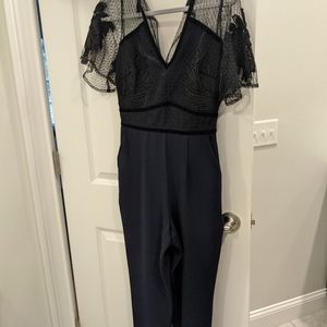 Anthropologie, Harlyn lace jumpsuit
